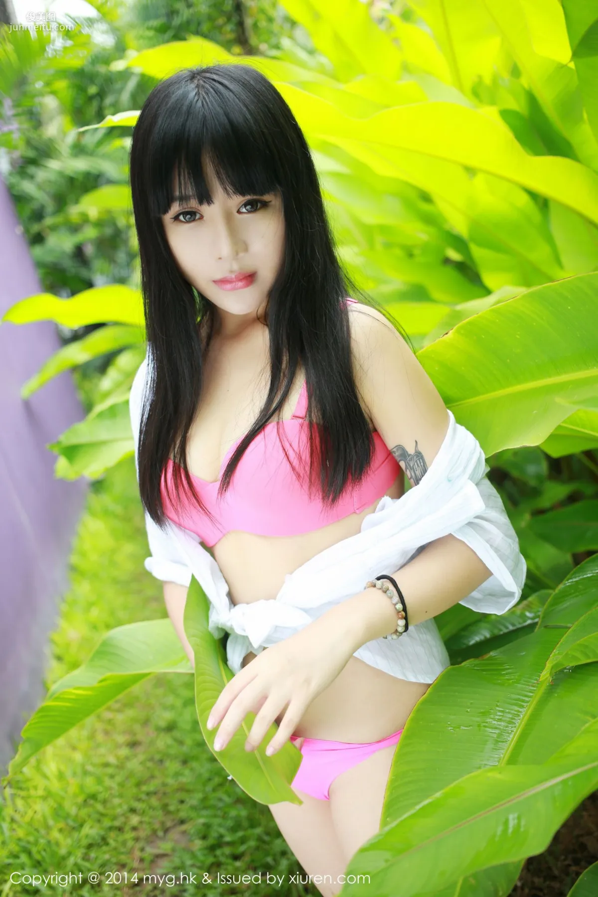 八宝icey《外拍内衣+湿身》 [美媛馆MyGirl] Vol.022 写真集3