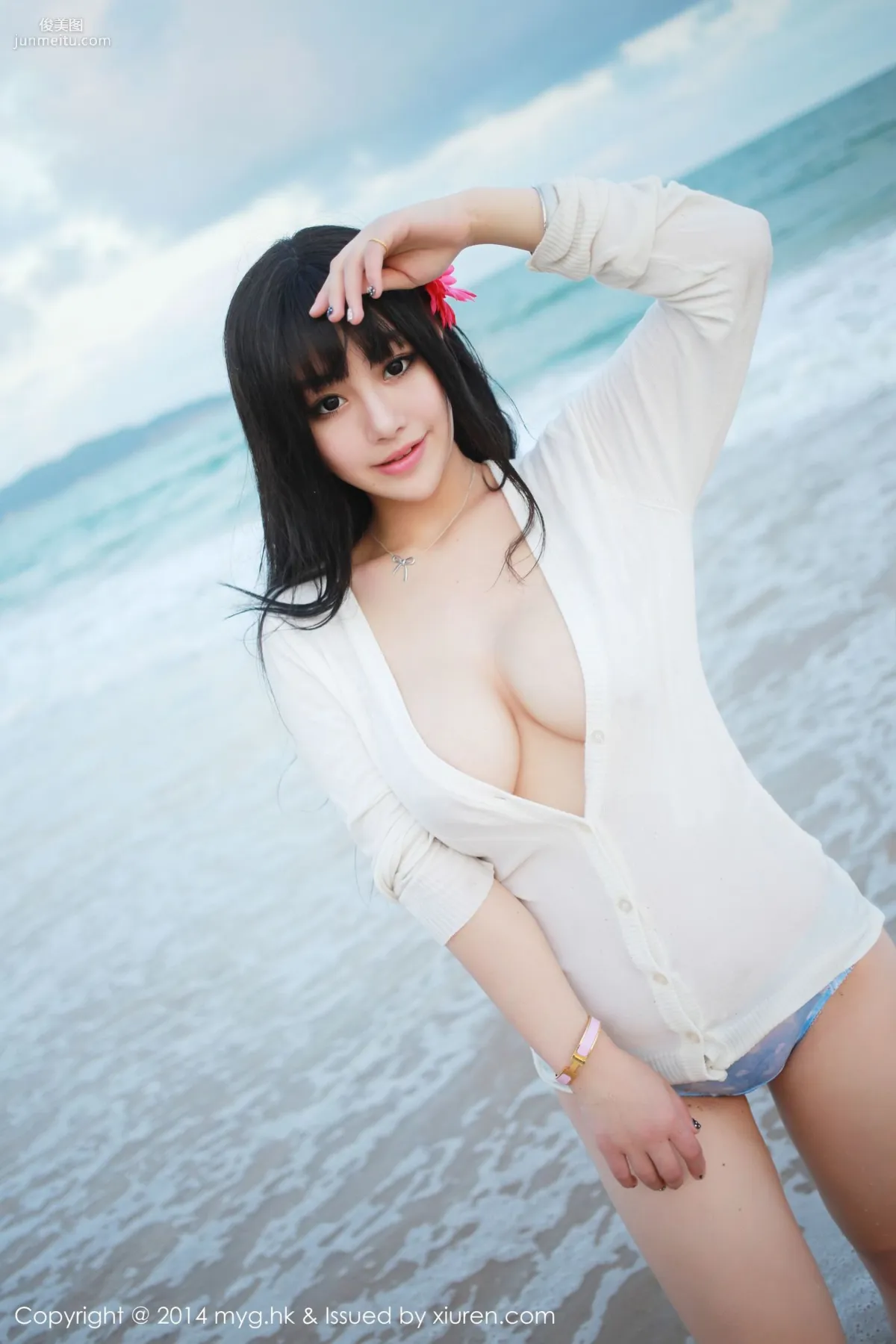 Barbie可儿《三亚旅拍三套合集 》 [美媛馆MyGirl] Vol.013 写真集85