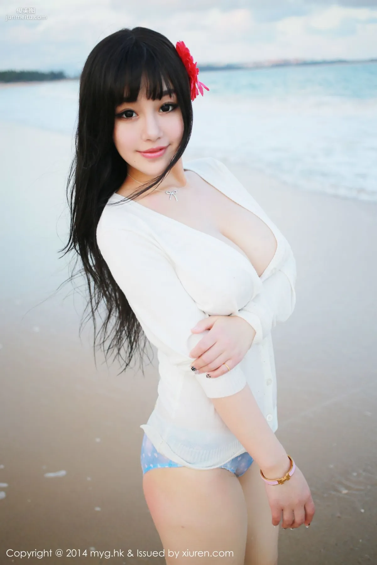 Barbie可儿《三亚旅拍三套合集 》 [美媛馆MyGirl] Vol.013 写真集70