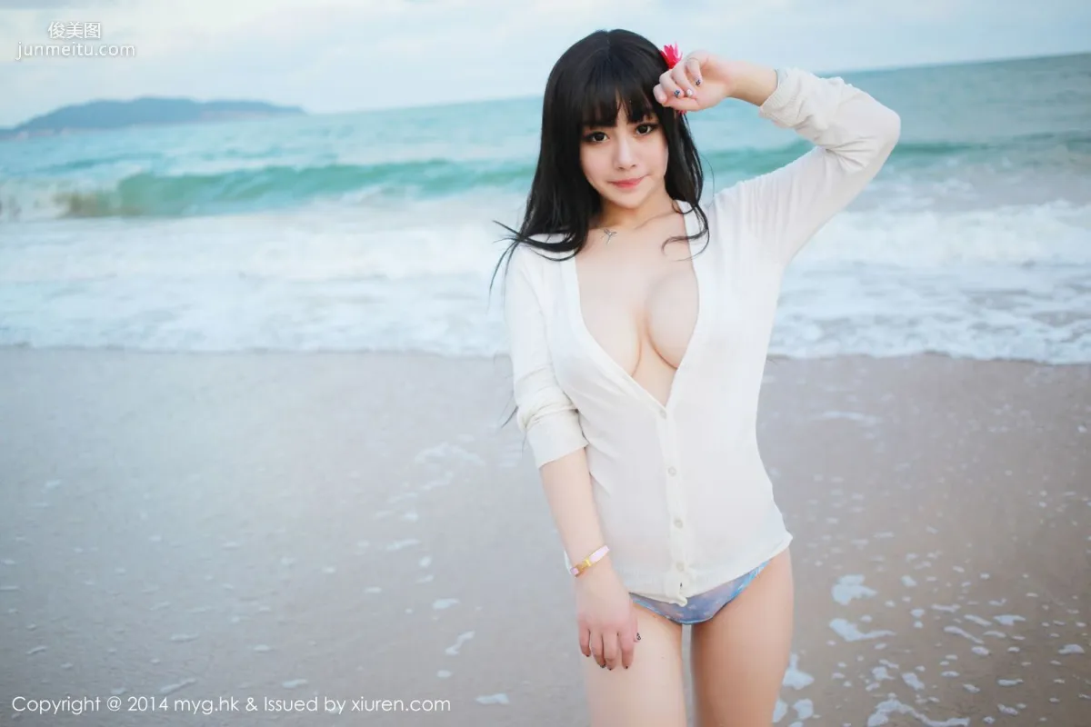 Barbie可儿《三亚旅拍三套合集 》 [美媛馆MyGirl] Vol.013 写真集86