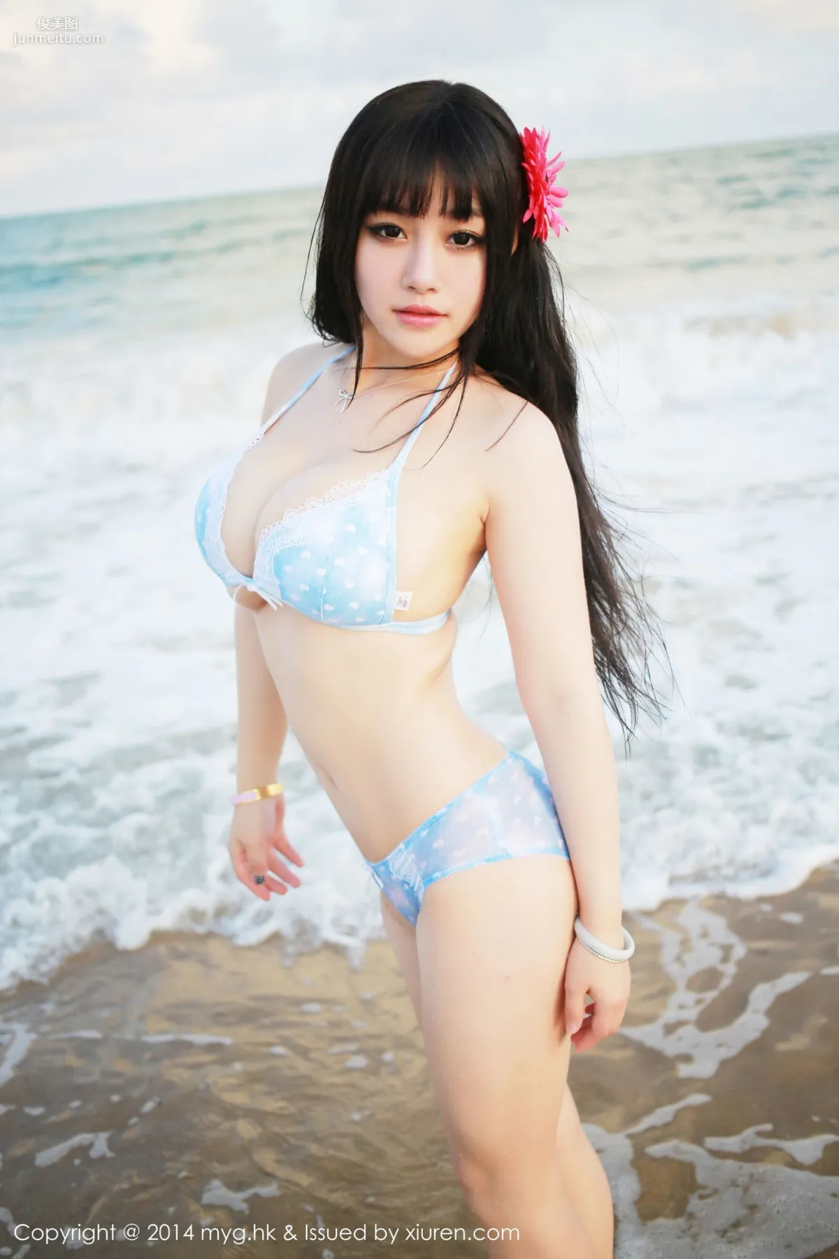 Barbie可儿《三亚旅拍三套合集 》 [美媛馆MyGirl] Vol.013 写真集48