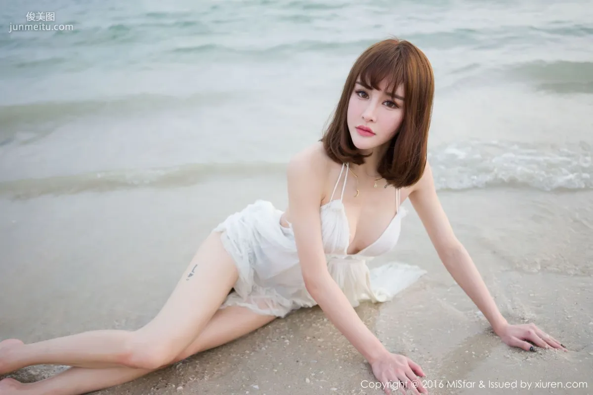 Cheryl青树《海滩湿身+比基尼》 [魅妍社MiStar] Vol.110 写真集27