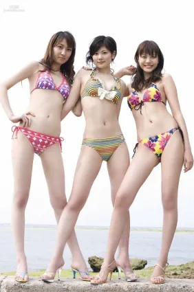 Three Campaign Girls [WPB-net] No.95 写真集