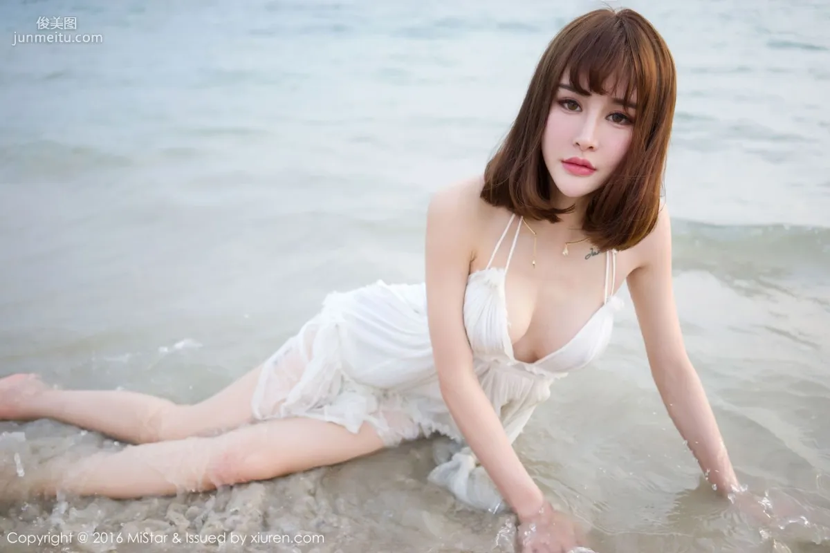 Cheryl青树《海滩湿身+比基尼》 [魅妍社MiStar] Vol.110 写真集26