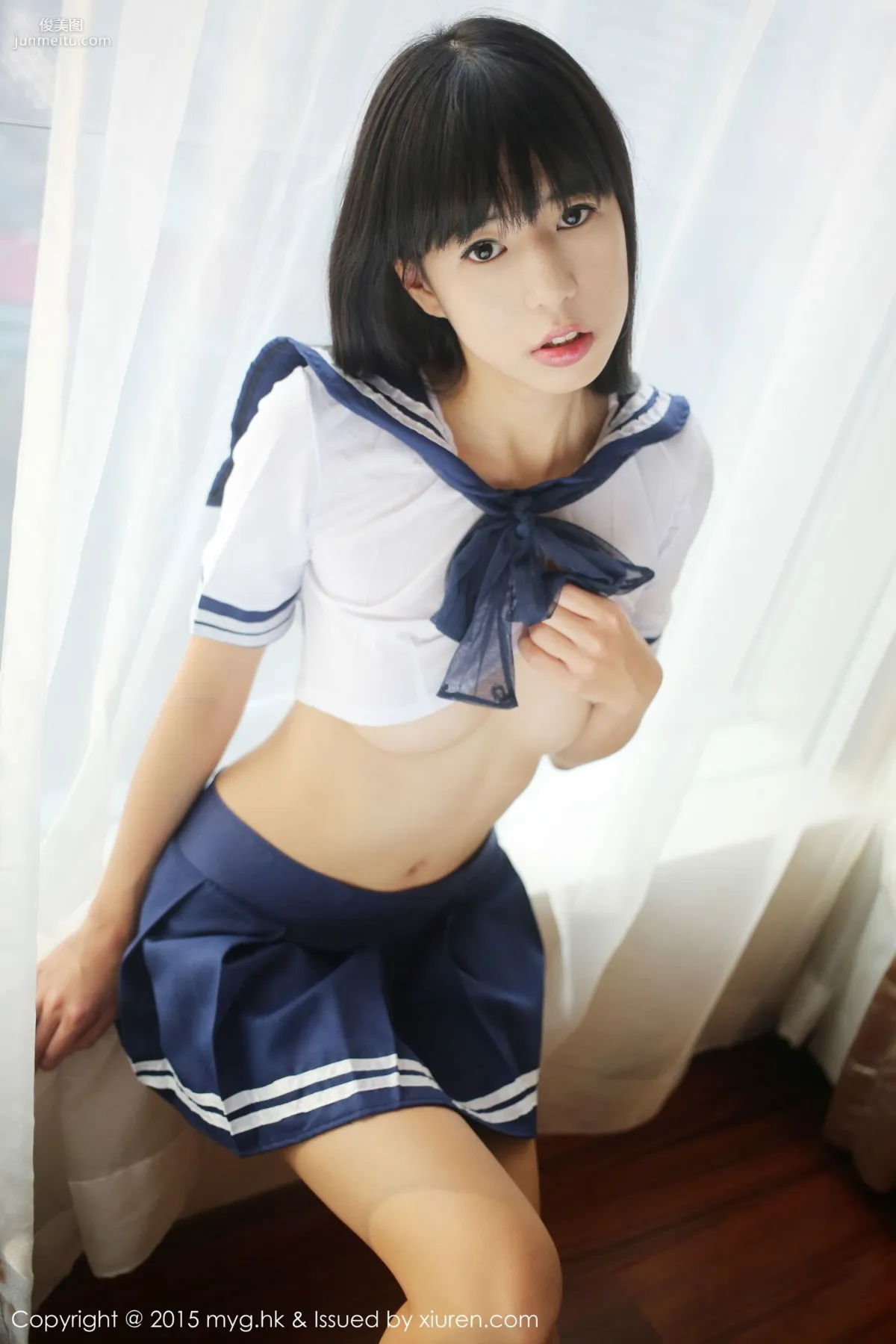 Ellie艾栗栗《水手服私房诱惑》 [美媛馆MyGirl] Vol.184 写真集23