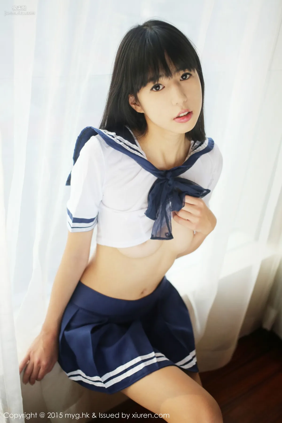 Ellie艾栗栗《水手服私房诱惑》 [美媛馆MyGirl] Vol.184 写真集25