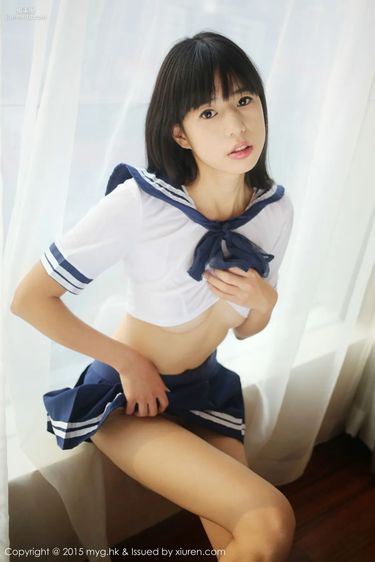 Ellie艾栗栗《水手服私房诱惑》 [美媛馆MyGirl] Vol.184 写真集26