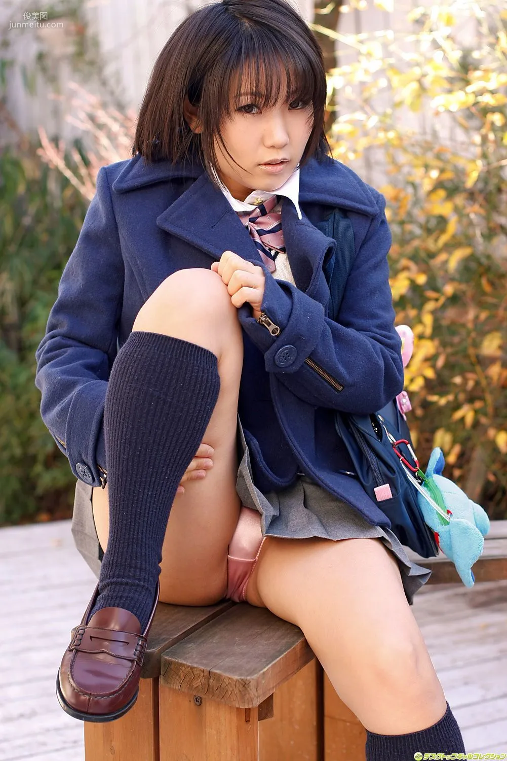 [DGC] NO.813 Nene Kurio 栗緒ねね 制服美少女天国 写真集19