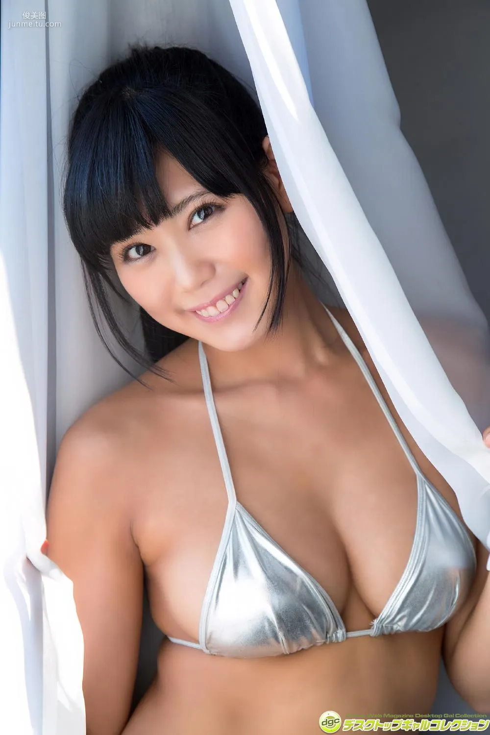 篠原冴美《爽やかな笑顔が眩しいマシュマロGカップ！》 [DGC] 写真集39