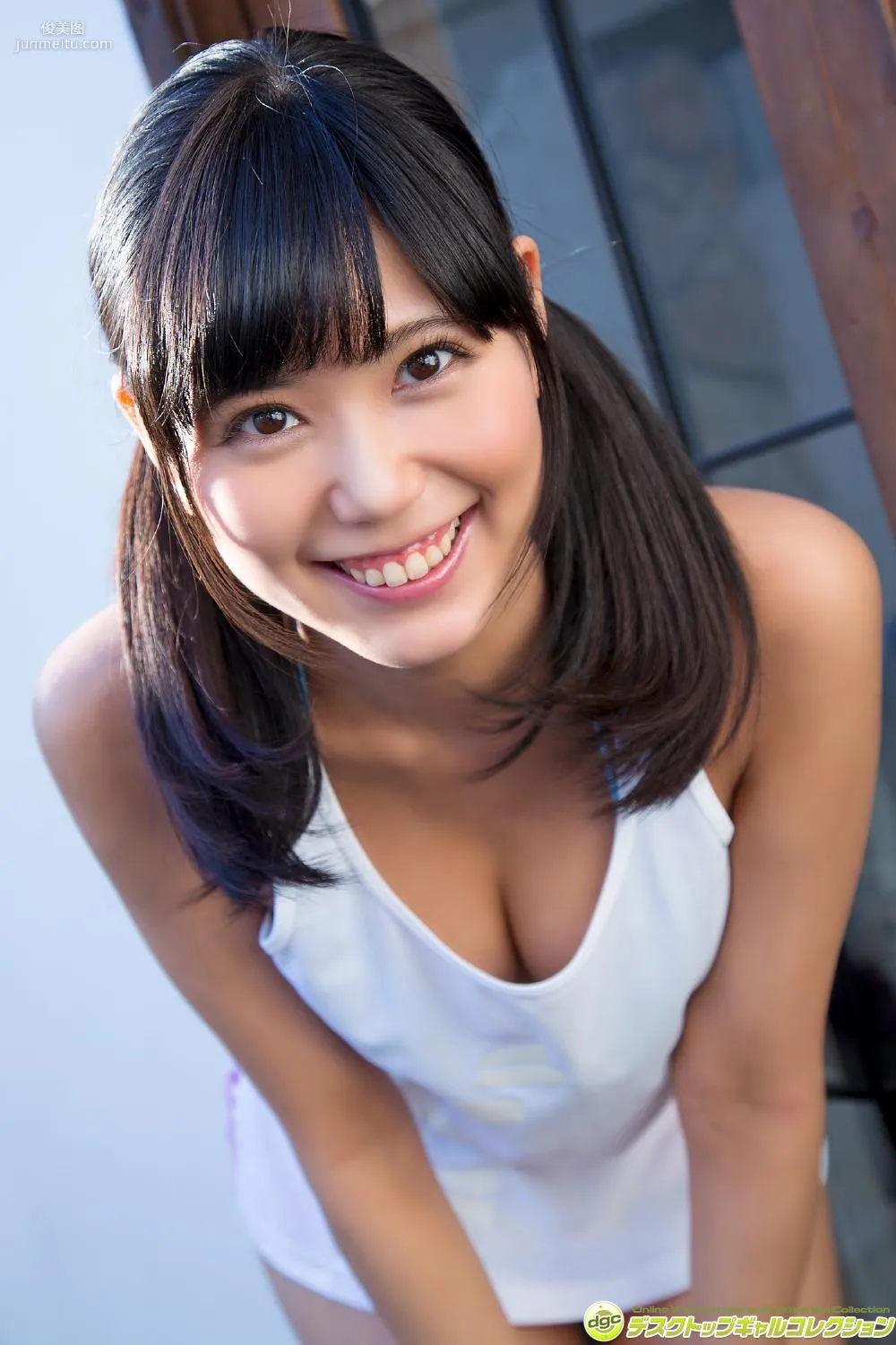 篠原冴美《爽やかな笑顔が眩しいマシュマロGカップ！》 [DGC] 写真集63