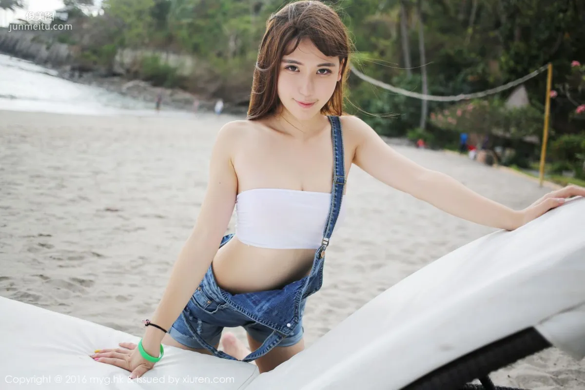 熊吖BOBO《龙目岛旅拍》海滩唯美清新系列 [美媛馆MyGirl] Vol.191 写真集47