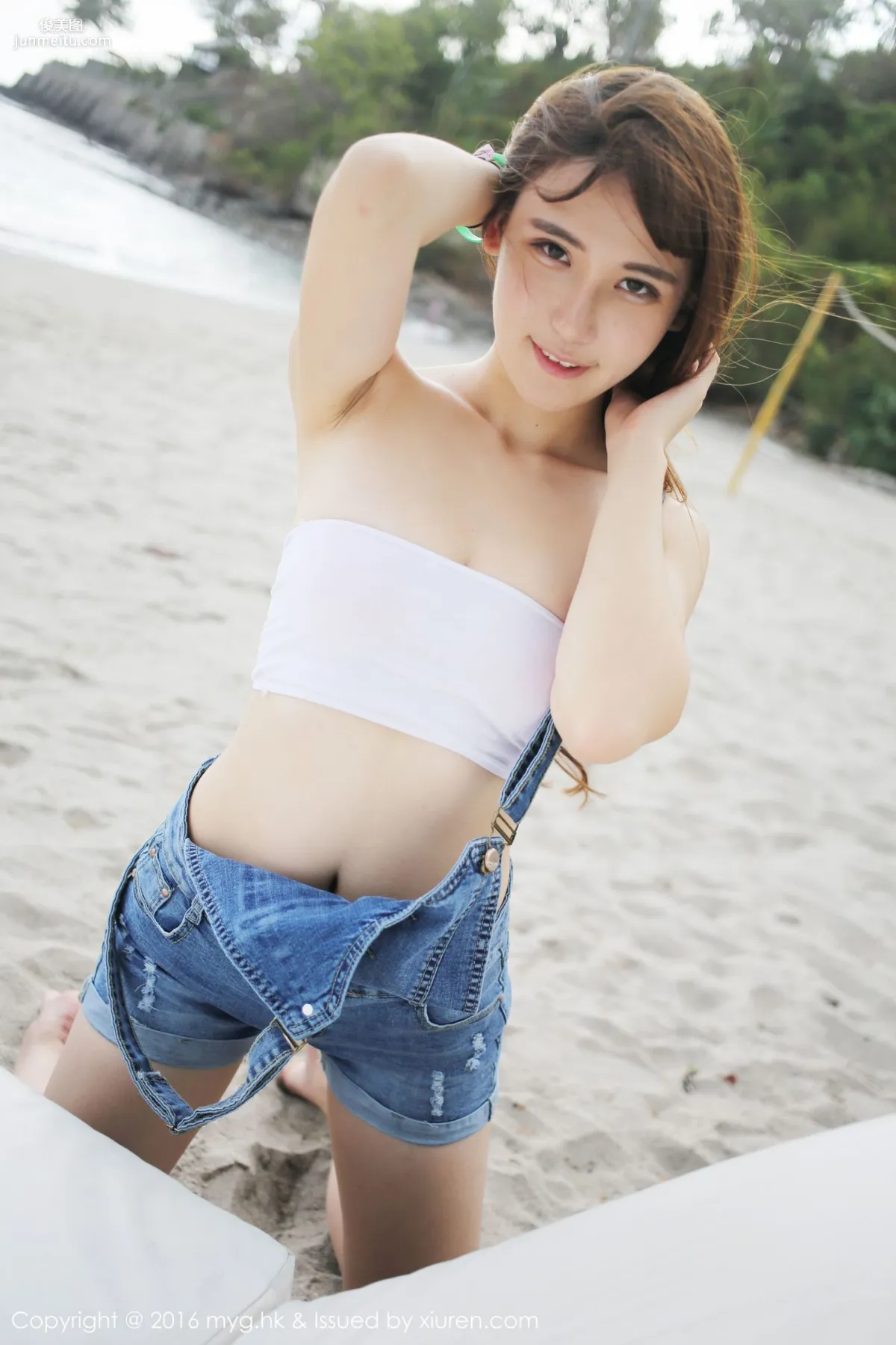 熊吖BOBO《龙目岛旅拍》海滩唯美清新系列 [美媛馆MyGirl] Vol.191 写真集50