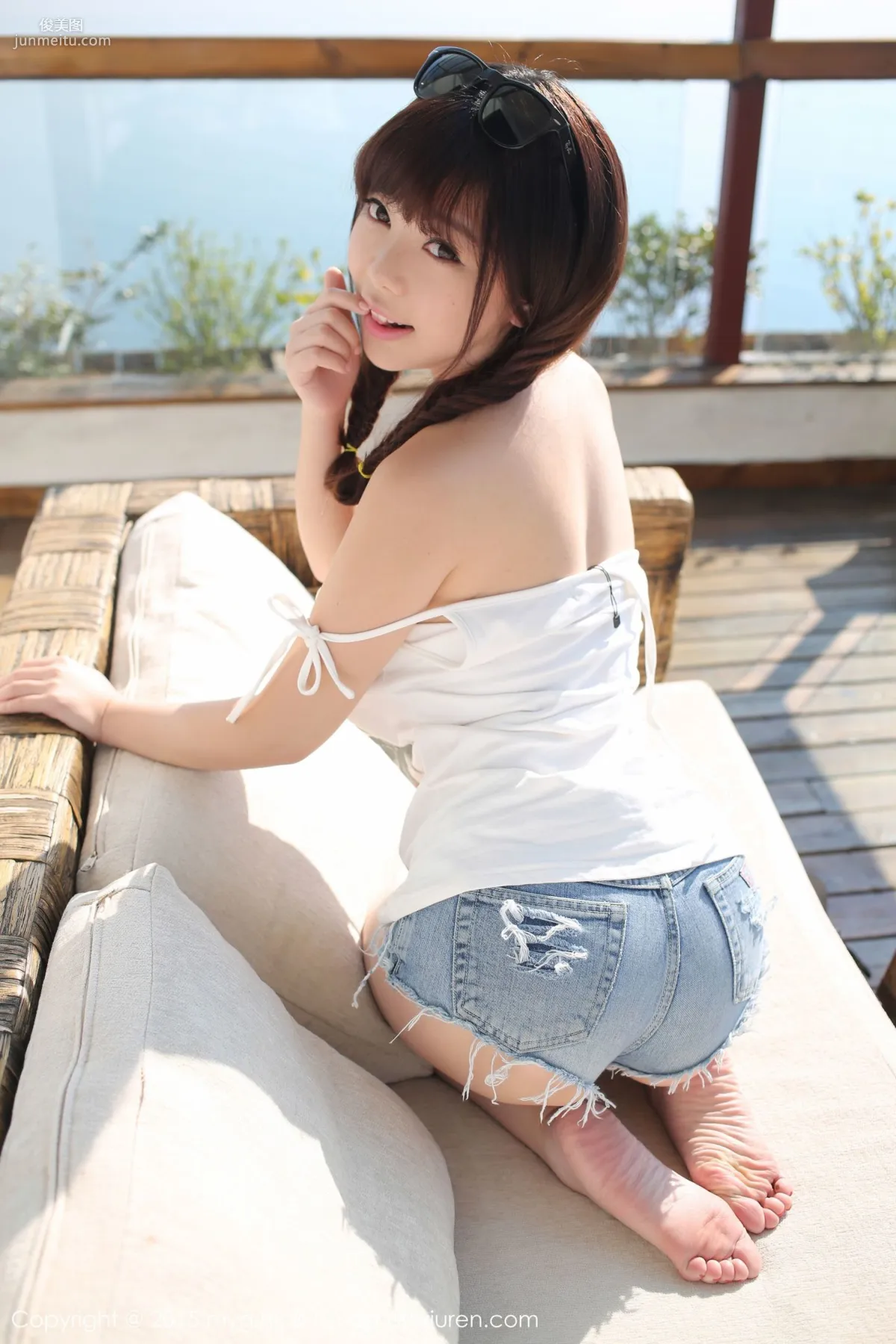 刘飞儿Faye《大理旅拍》爆乳牛仔妹子的诱惑 [美媛馆MyGirl] Vol.104 写真集19