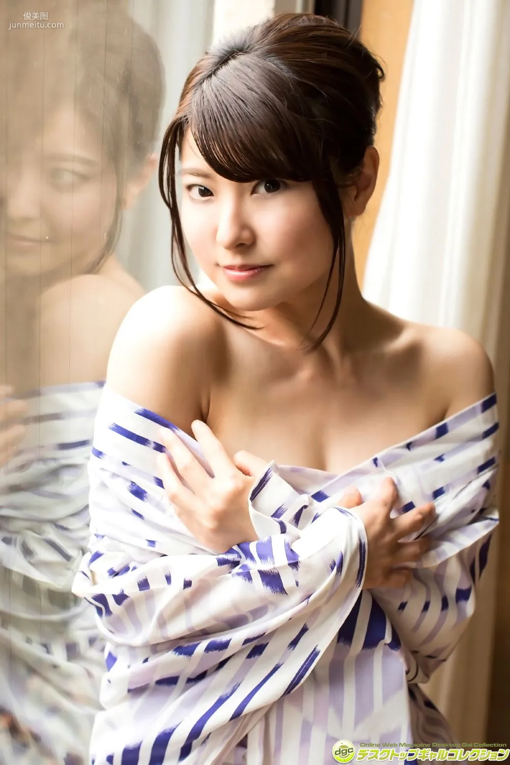 花井美理《パーフェクト・ボディを誇る爆乳グラドル！》 [DGC] 写真集50