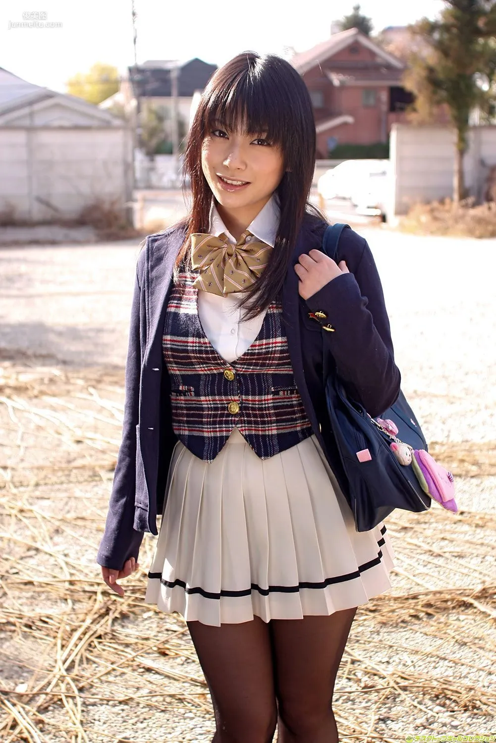 [DGC] NO.820 Megumi Haruno 春野恵 制服美少女天国 写真集14