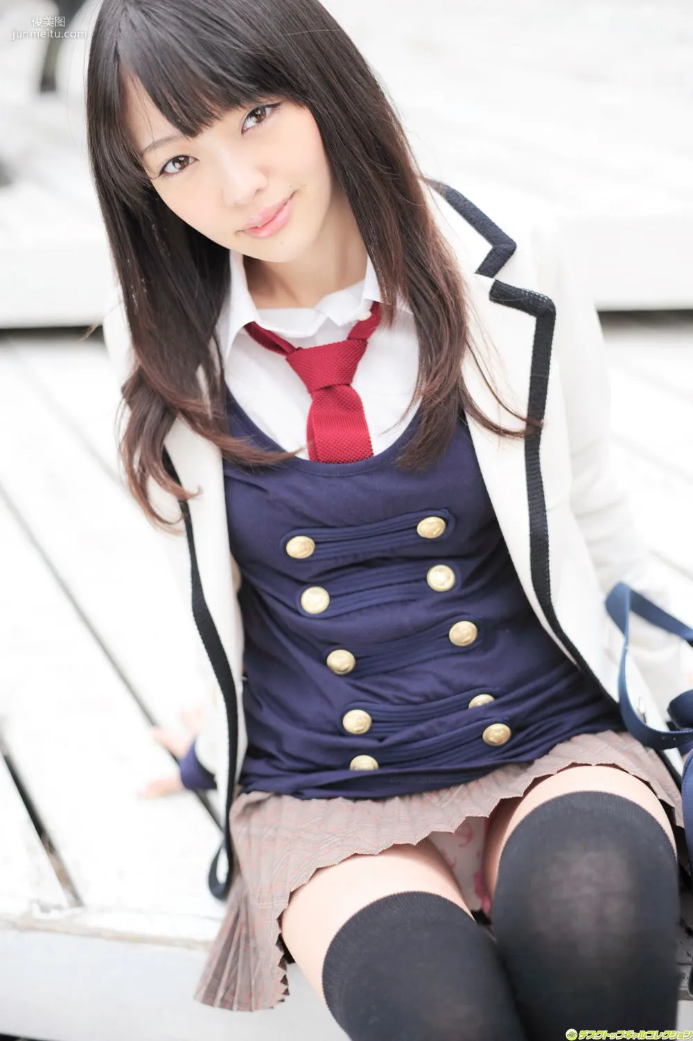 [DGC] NO.939 Haraka Andou 安藤遥 制服美少女天國 写真集15