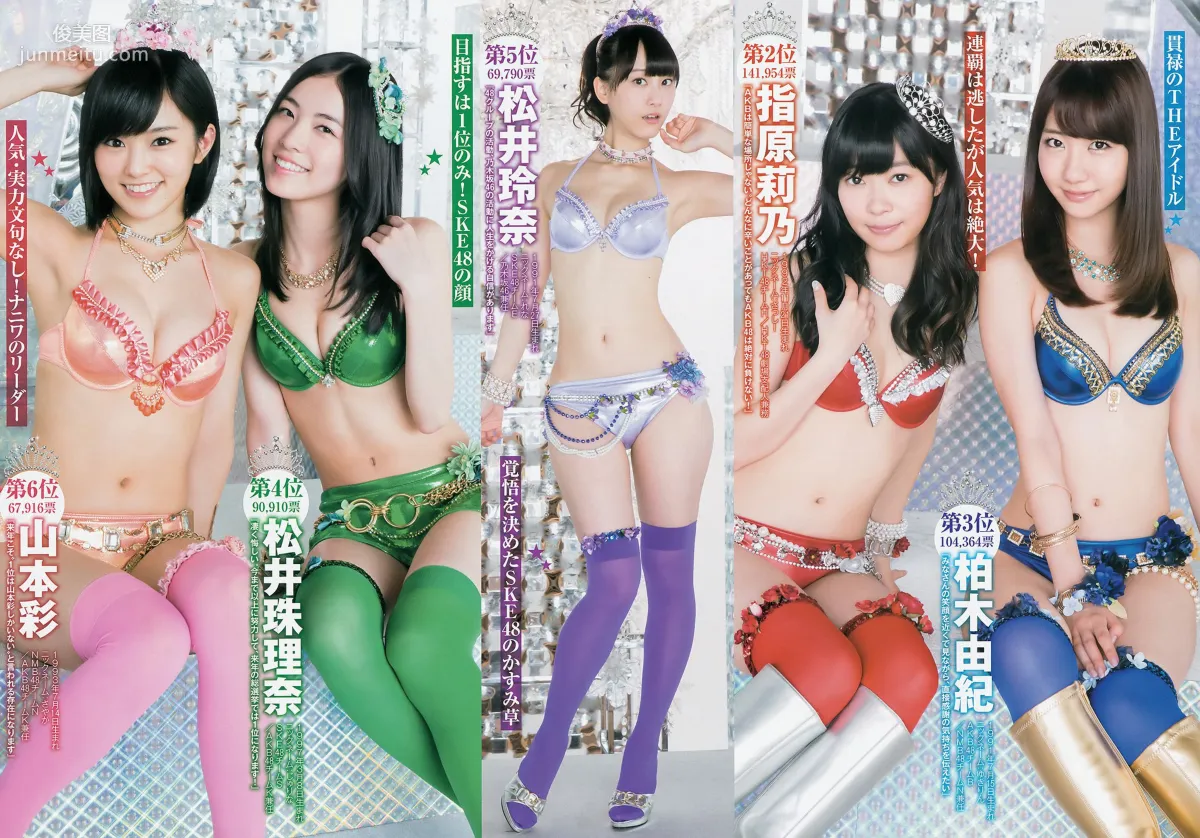 滝口ひかり 木下ひなこ AKB48 おのののか [Weekly Young Jump] 2014年No.38 写真杂志3