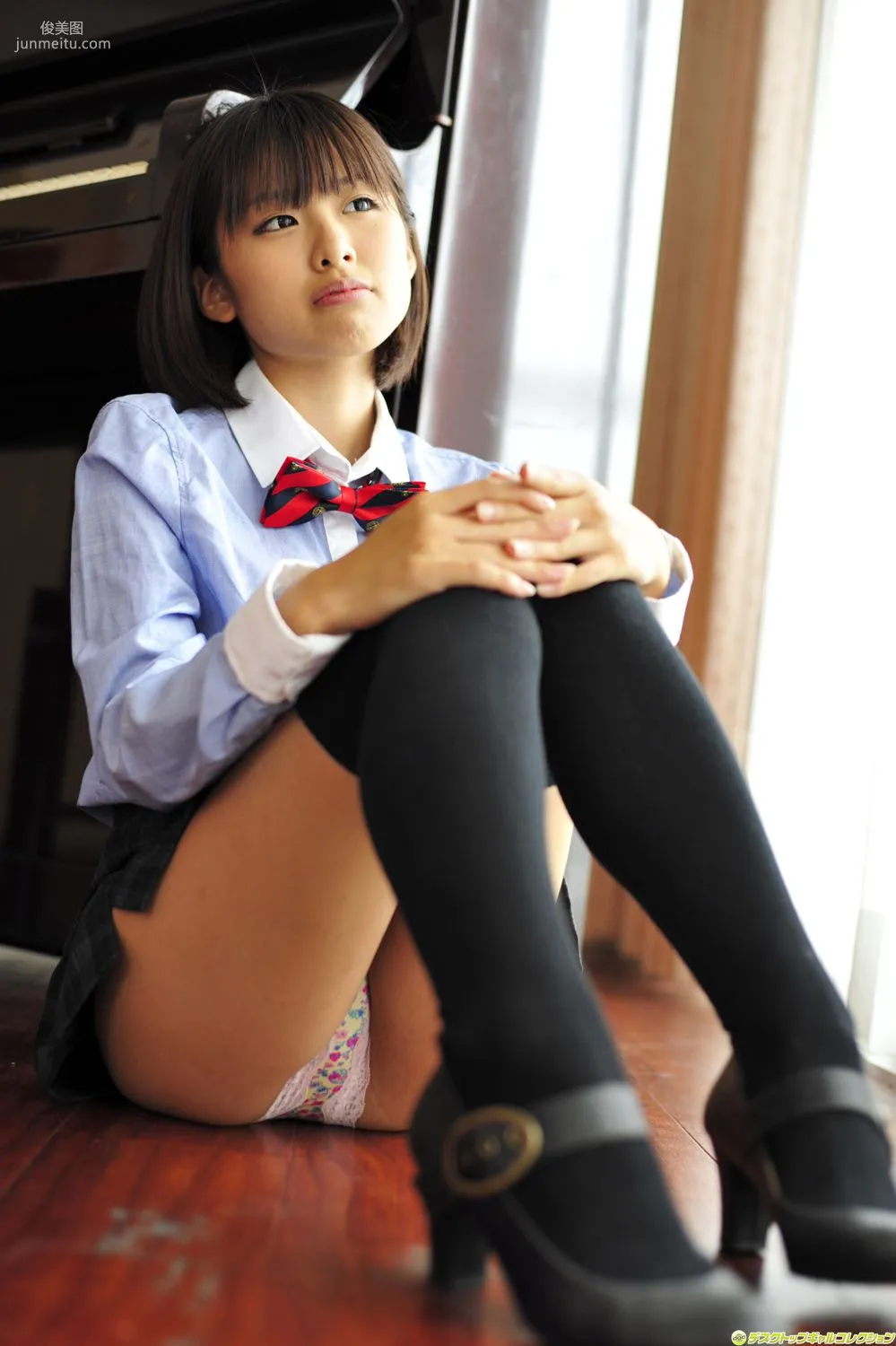 [DGC] NO.992 Ran Sakai 酒井蘭 制服美少女天国 写真集29