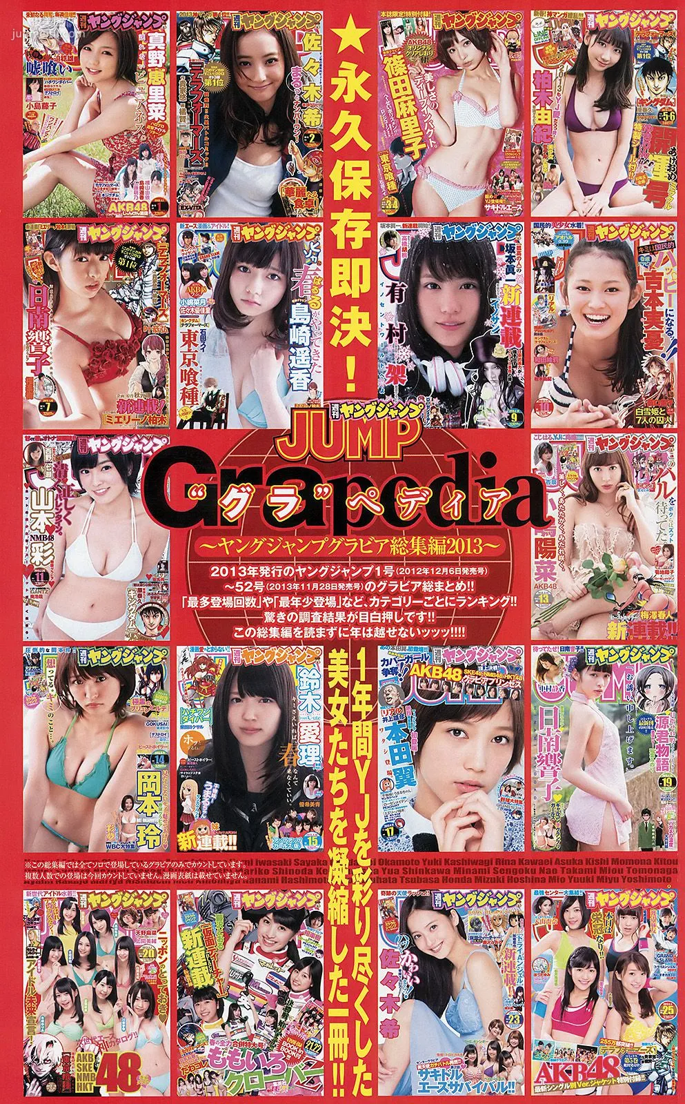 篠田麻里子 おのののか 内田真礼 [週刊ヤングジャンプ] 2014年No.04-05写真杂志11