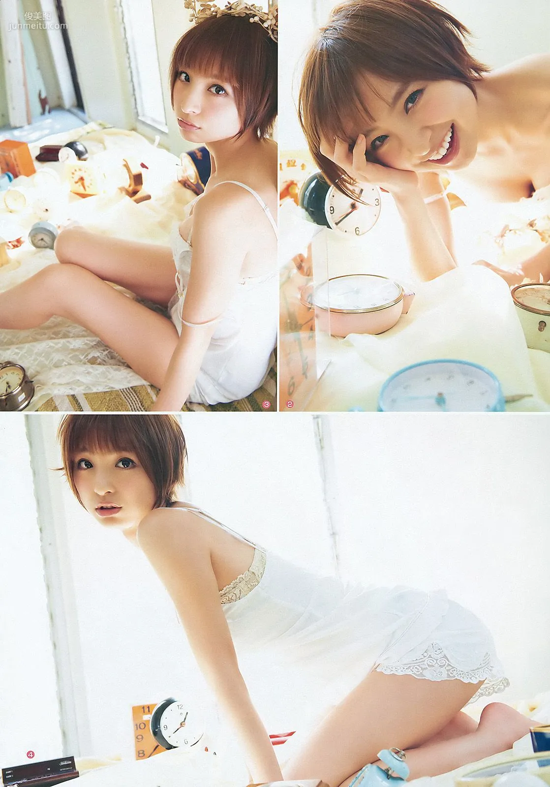 広村美つ美 篠田麻里子 [Weekly Young Jump] 2012年No.24 写真杂志8