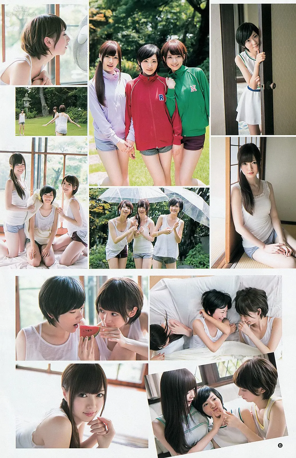 大島優子 乃木坂46 AKB48 ウェイティングガールズ [Weekly Young Jump] 2012年No.40 写真杂志14