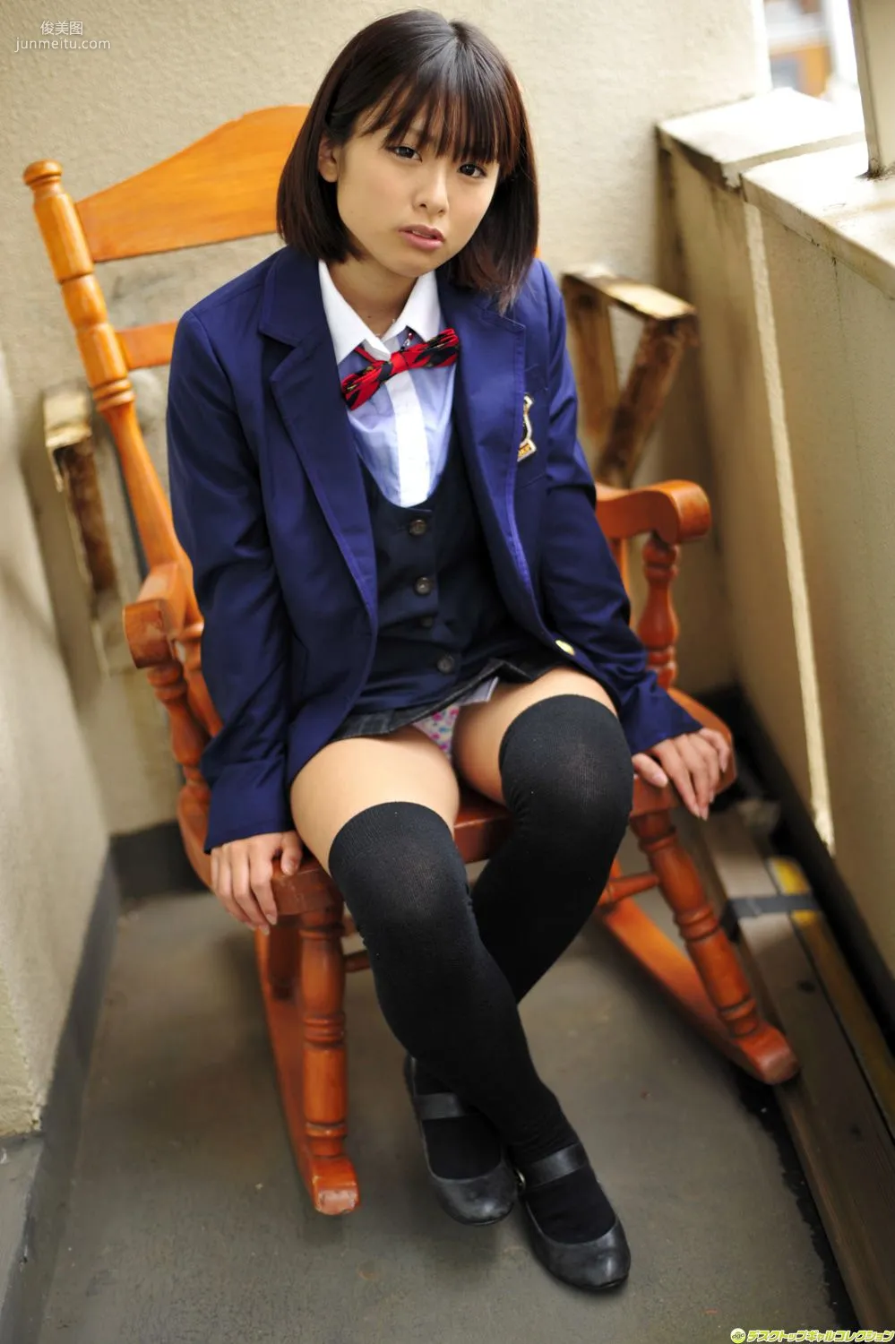 [DGC] NO.992 Ran Sakai 酒井蘭 制服美少女天国 写真集13