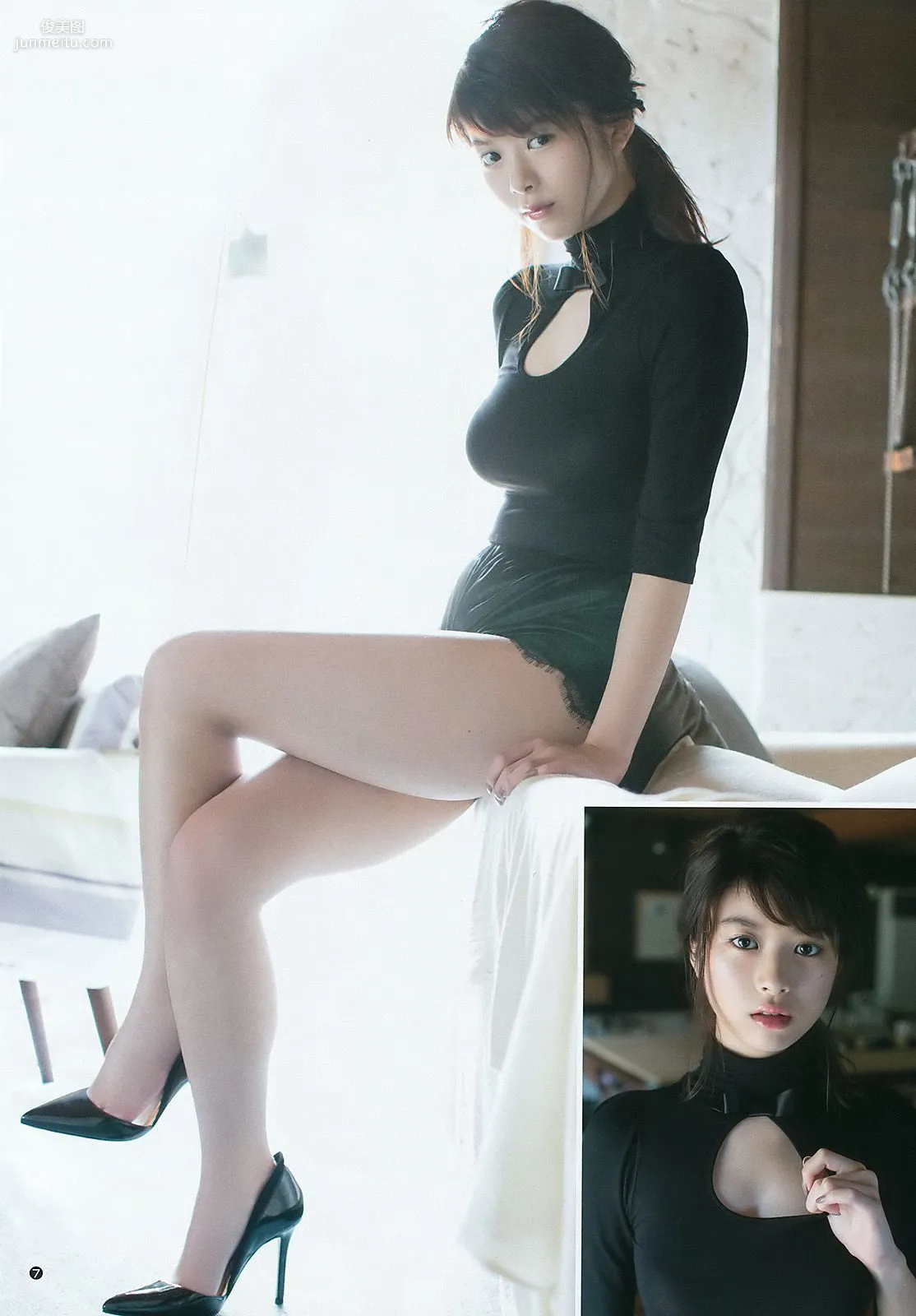 馬場ふみか 早乙女ゆう 桜井日奈子 [Weekly Young Jump週刊ヤングジャンプ] 2016年No.25 写真杂志6