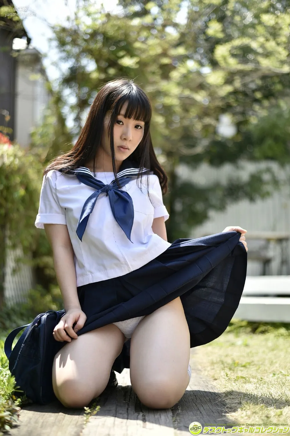 雨宮留菜《小柄な身長とはアンバランスなHカップ!!》写真集 [DGC] NO.1202 6