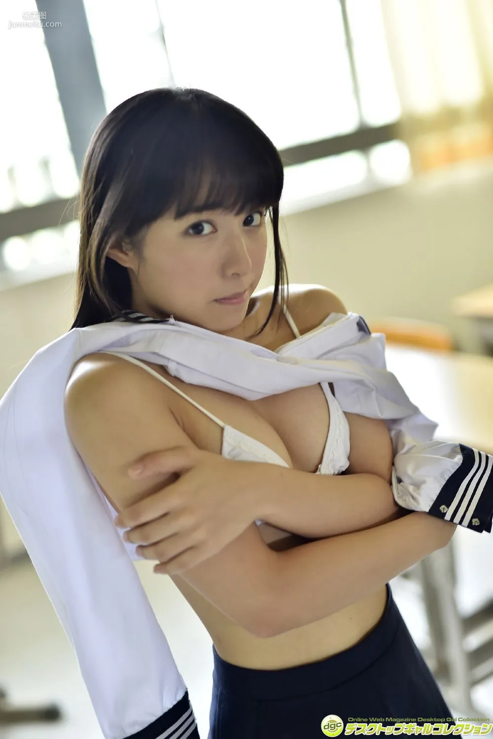 前田美里《日テレジェニック2014受賞!黒髪美少女》写真集 [DGC] NO.1226 20