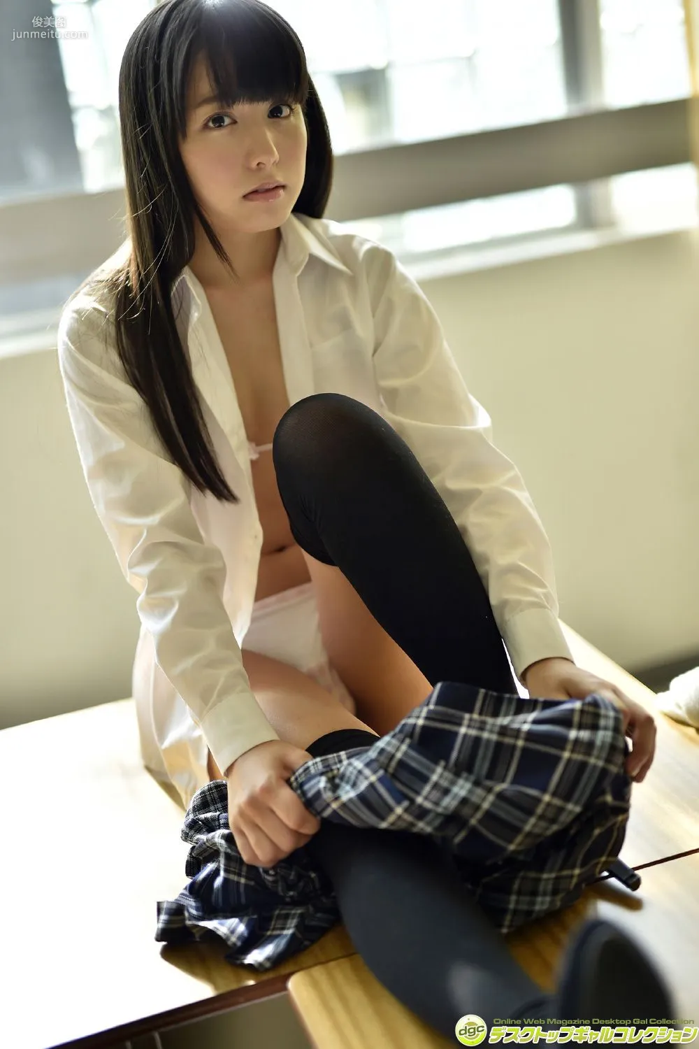 前田美里《日テレジェニック2014受賞!黒髪美少女》写真集 [DGC] NO.1226 37