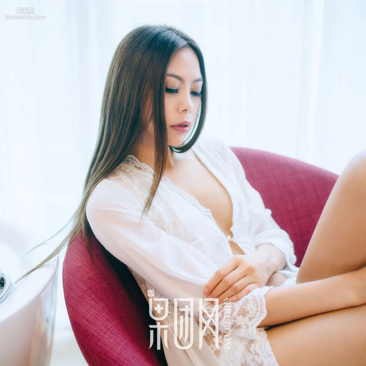 清纯女酮体如玉雪白嫩肤 [果团网Girlt] No.058 写真集49