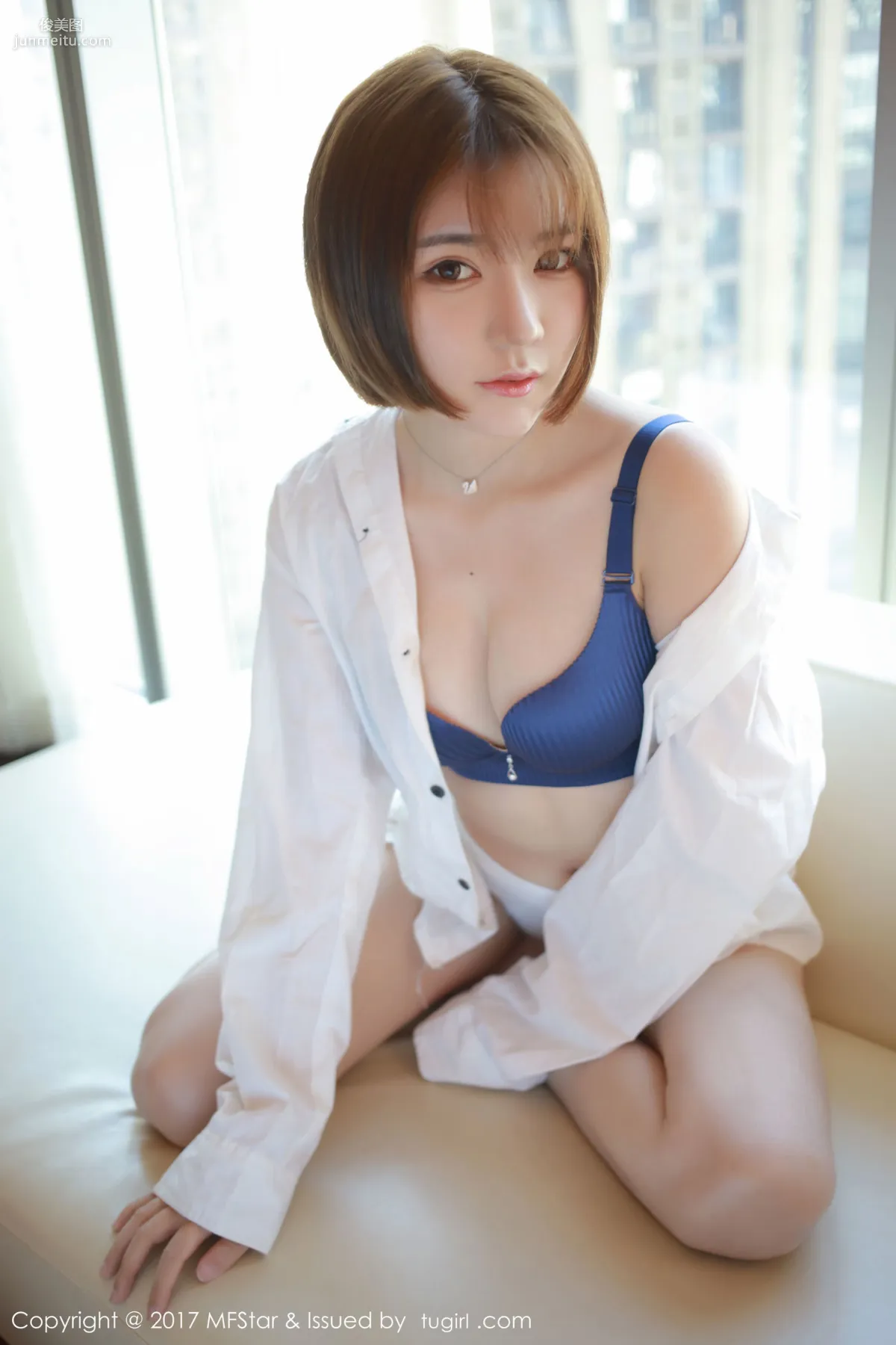 冷不丁《性感衬衫与蕾丝诱惑》 [模范学院MFStar] Vol.089 写真集2