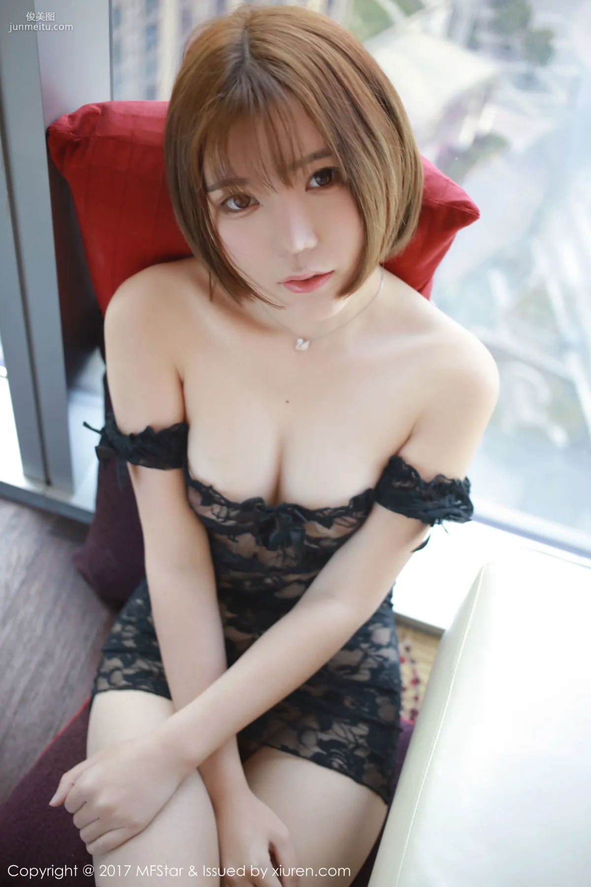 冷不丁《性感衬衫与蕾丝诱惑》 [模范学院MFStar] Vol.089 写真集29