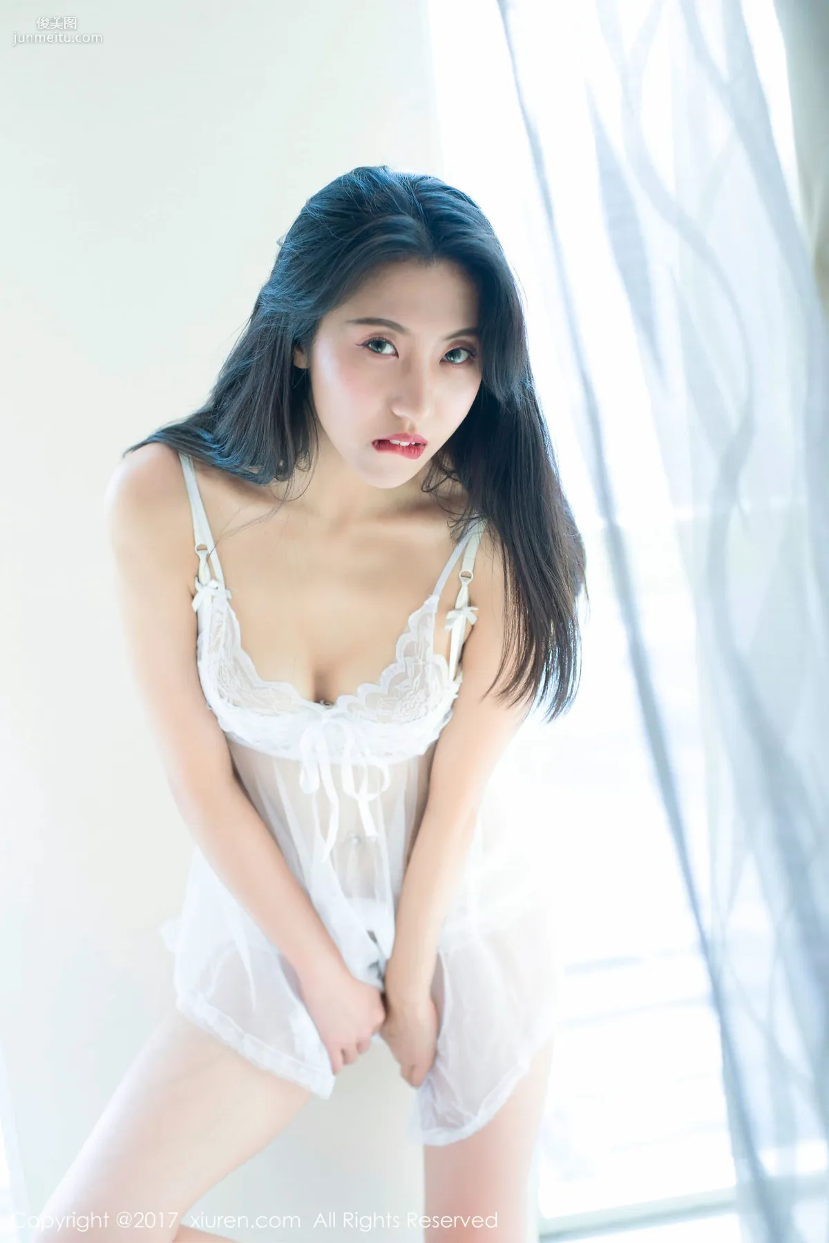 大熙《高挑极品黑丝诱惑美腿美女》 [秀人网XIUREN] No.714 写真集32