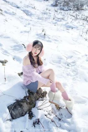 兜豆靓Youlina《冬天雪地人体摄影》 [秀人网XIUREN] No.720 写真集