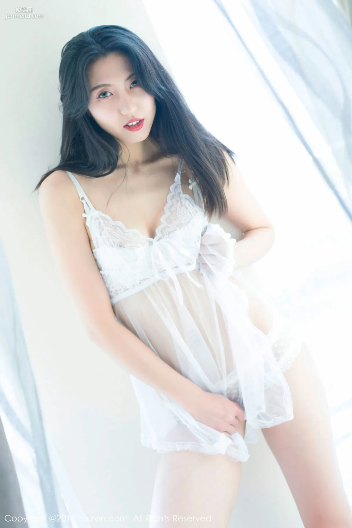 大熙《高挑极品黑丝诱惑美腿美女》 [秀人网XIUREN] No.714 写真集46