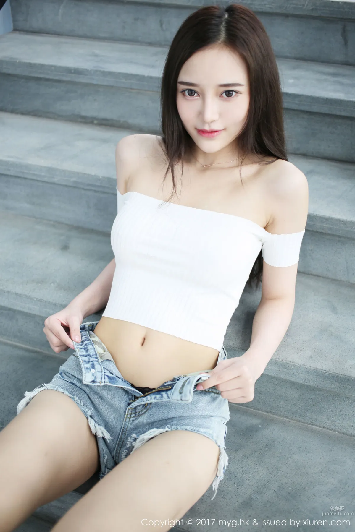 唐琪儿il《透视蕾丝内衣与泳衣湿身》 [美媛馆MyGirl] VOL.258 写真集23