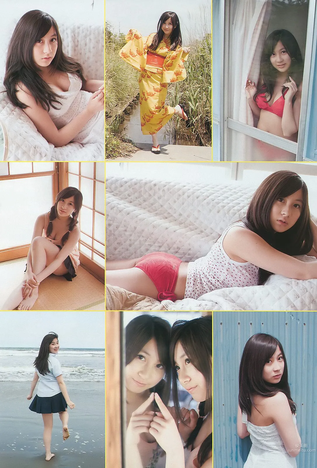 篠田麻里子 大島優子 村上友梨 神戸蘭子 福本幸子 小野恵令奈 [Weekly Playboy] 2010年No.28 写真杂志28