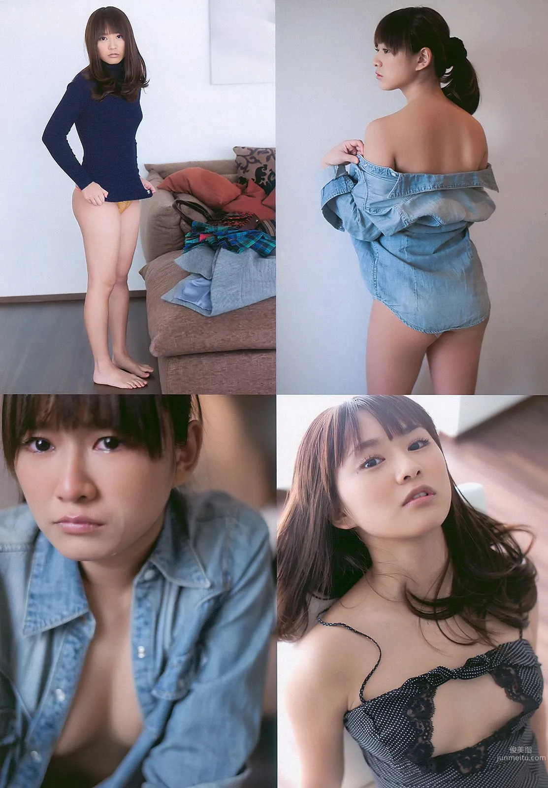 高桥南 中村静香 村上友梨 木嶋のりこ 梅宮万紗子 鎌田奈津美 [Weekly Playboy] 2011年No.08 写真杂志27