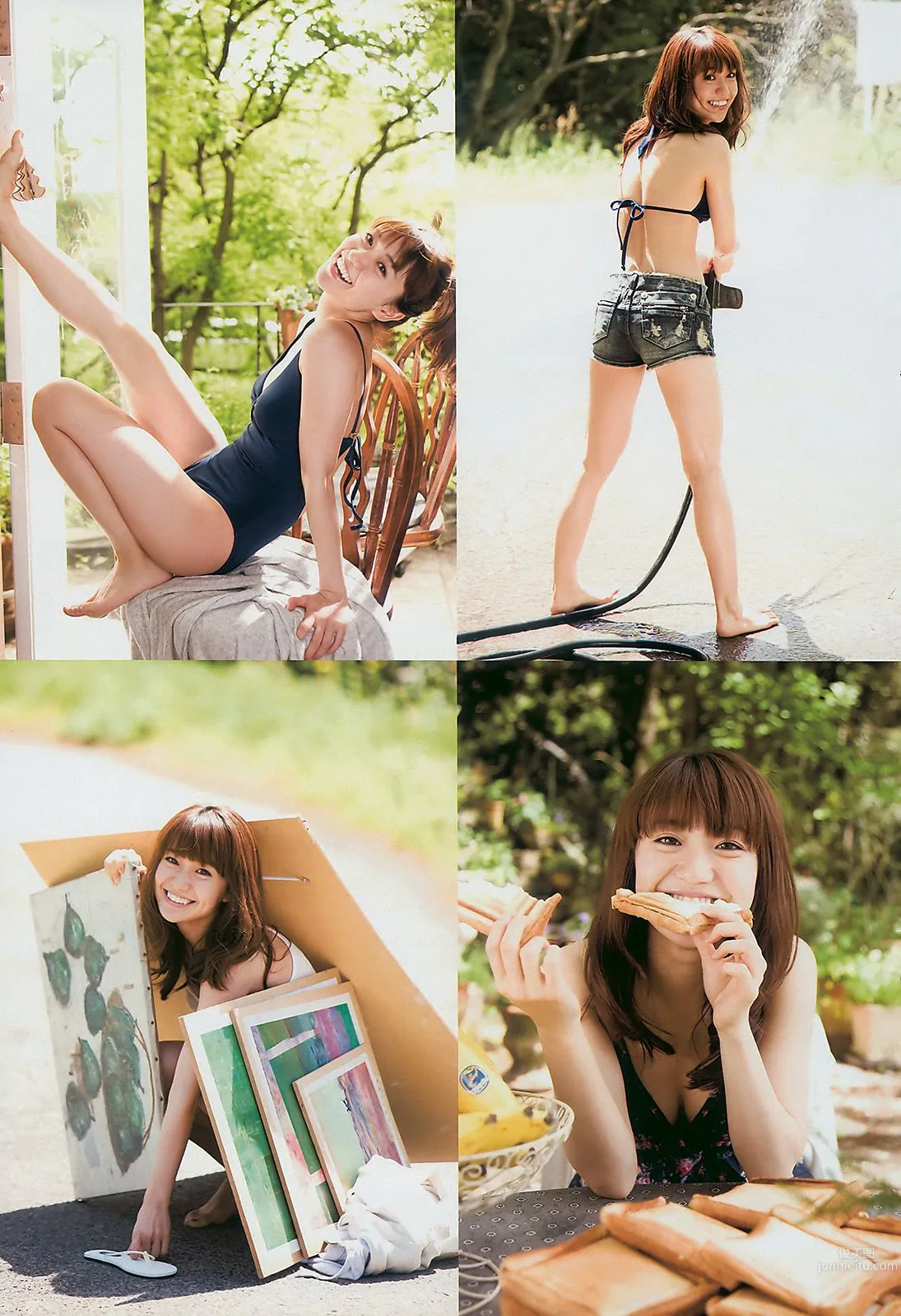 前田敦子 青島あきな MariEri 大島優子 前田亜美 吉瀬美智子 [Weekly Playboy] 2010年No.24 写真杂志22