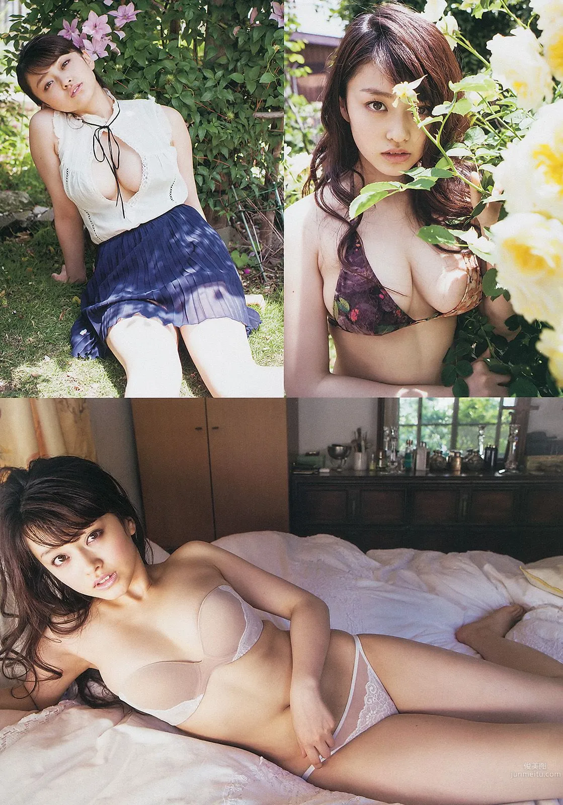 乃木坂46 小池里奈 山地まり 出水麻衣 江田結香 副島美咲 [Weekly Playboy] 2013年No.27 写真杂志17