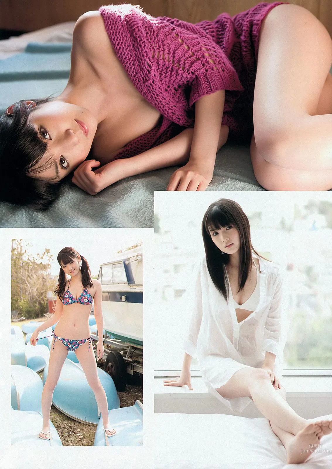 釈由美子 紗綾 上西恵 ラブリ 逢沢りな 道重さゆみ [Weekly Playboy] 2013年No.07 写真杂志29