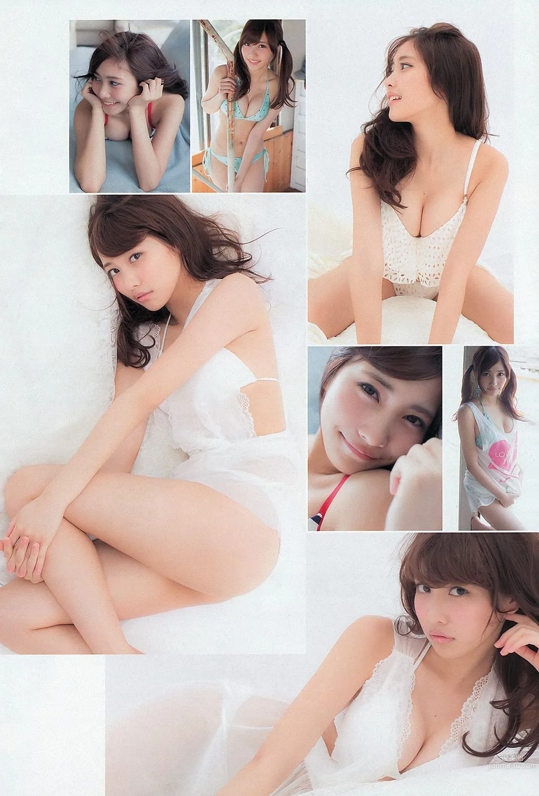 AKB48 鈴木愛理 高松リナ 高部あい 佐野ひなこ ゆうみ [Weekly Playboy] 2013年No.35 写真杂志26