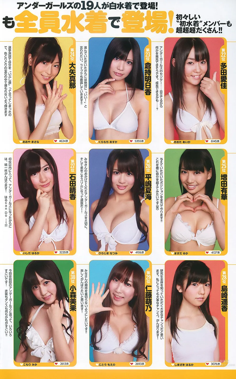 AKB48 次原かな 原幹恵 三原勇希 倉科カナ [Weekly Playboy] 2010年No.39 写真杂志36