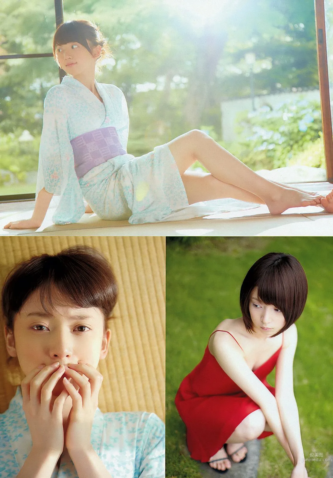 篠崎愛 鈴木奈々 橋本奈々未 小岛瑠璃子  佐々木心音 星名美津纪 由爱可奈 [Weekly Playboy] 2012年No.38 写真杂志13