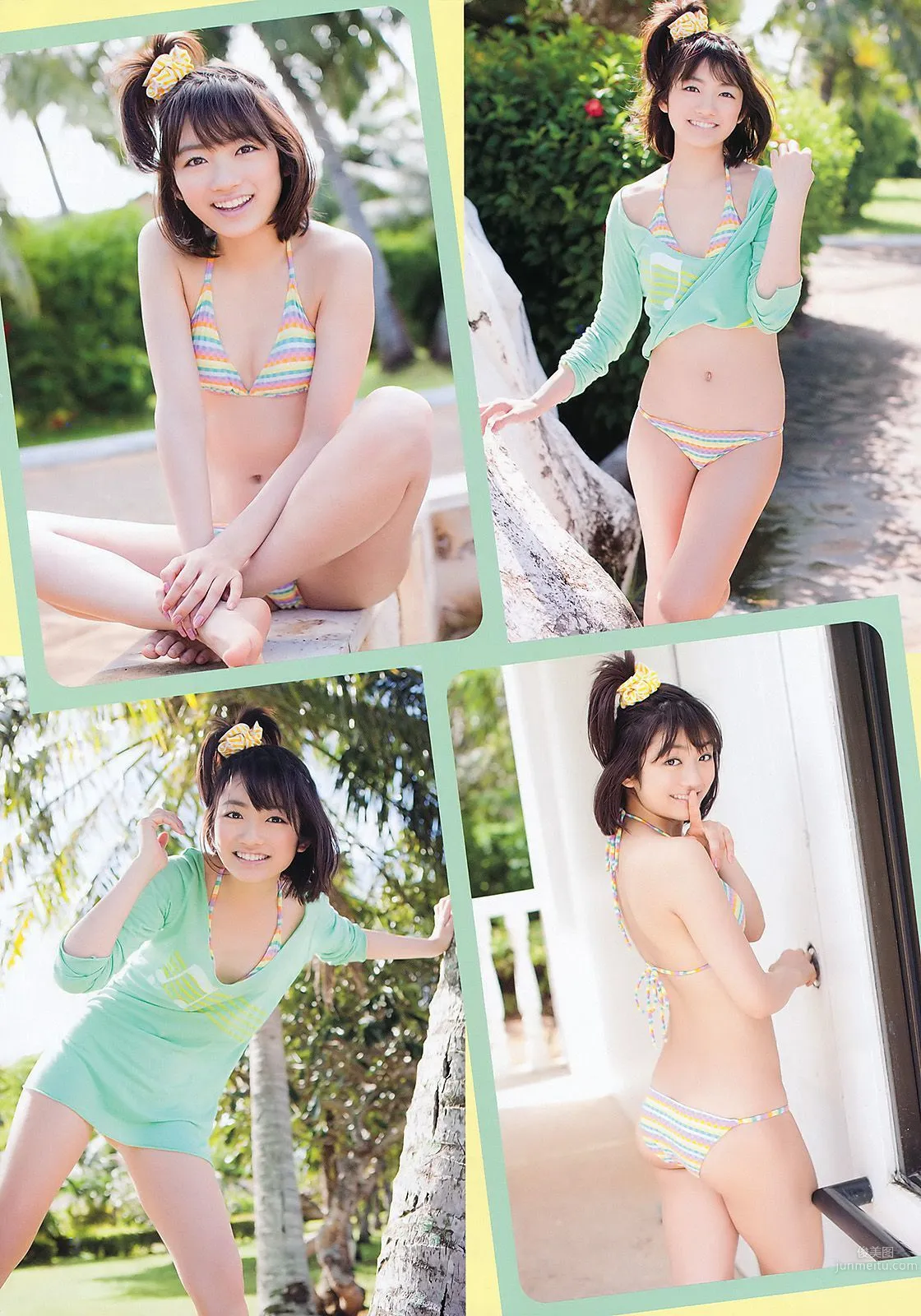 小池里奈 森田涼花 小倉奈々 [Young Animal] 2011年No.12 写真杂志14