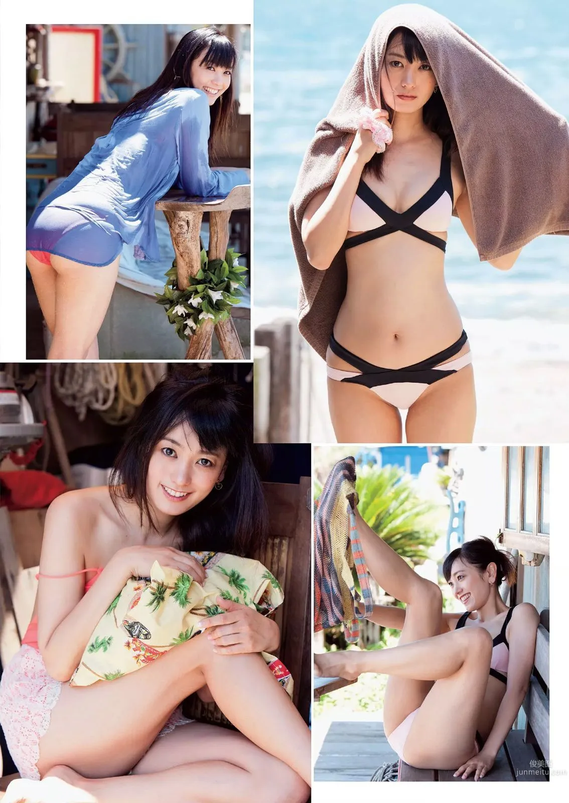 NMB48 都丸紗也華 脊山麻理子 吉木りさ 夏目ナナ 八反安未果 [Weekly Playboy] 2014年No.45 写真杂志16