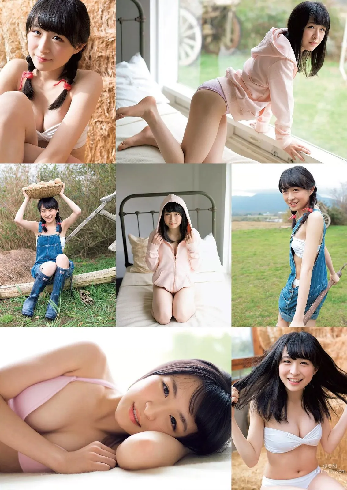 橋本マナミ 澤田夏生 金子栞 川本紗矢 佐々木心音 鈴木真夕 [Weekly Playboy] 2014年No.48 写真杂志19