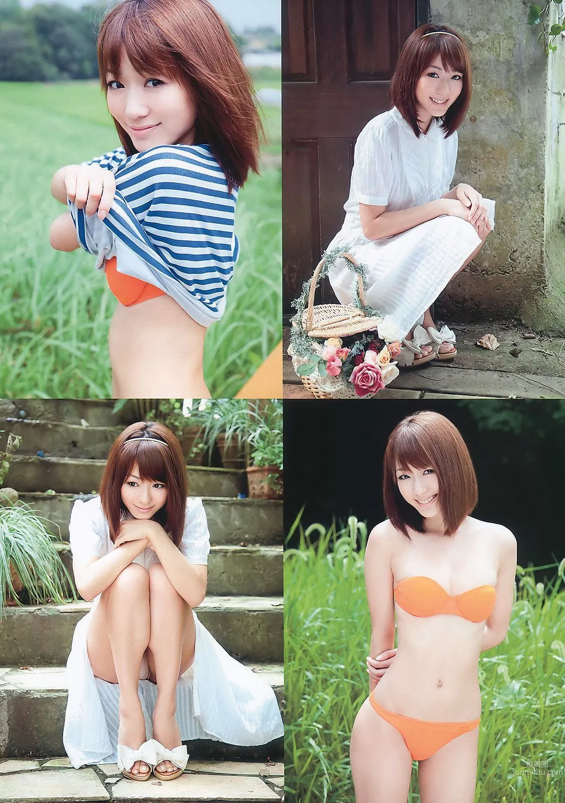 さとう里香 清水ゆう子 希美まゆ [Young Animal] 2010年No.18 写真杂志12