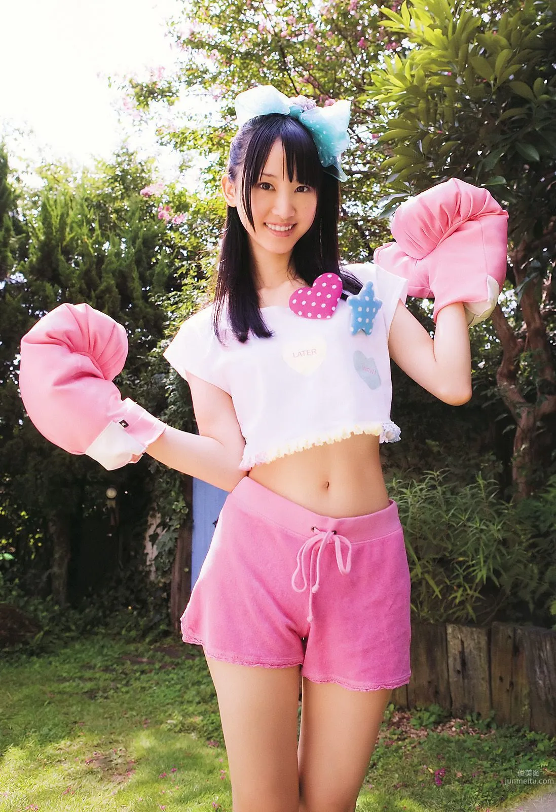 高柳明音 SKE48 藤井シェリー 麻倉憂 神咲詩織 [Young Animal] 2011年No.11 写真杂志38